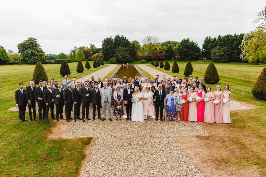 Wedding photograph for Charlotte & Will