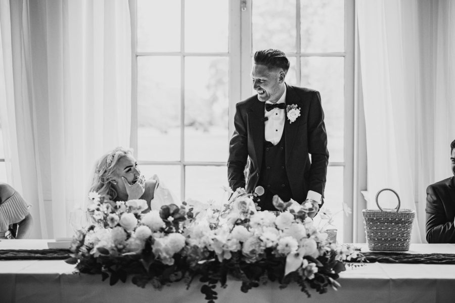 Wedding photograph for Charlotte & Will