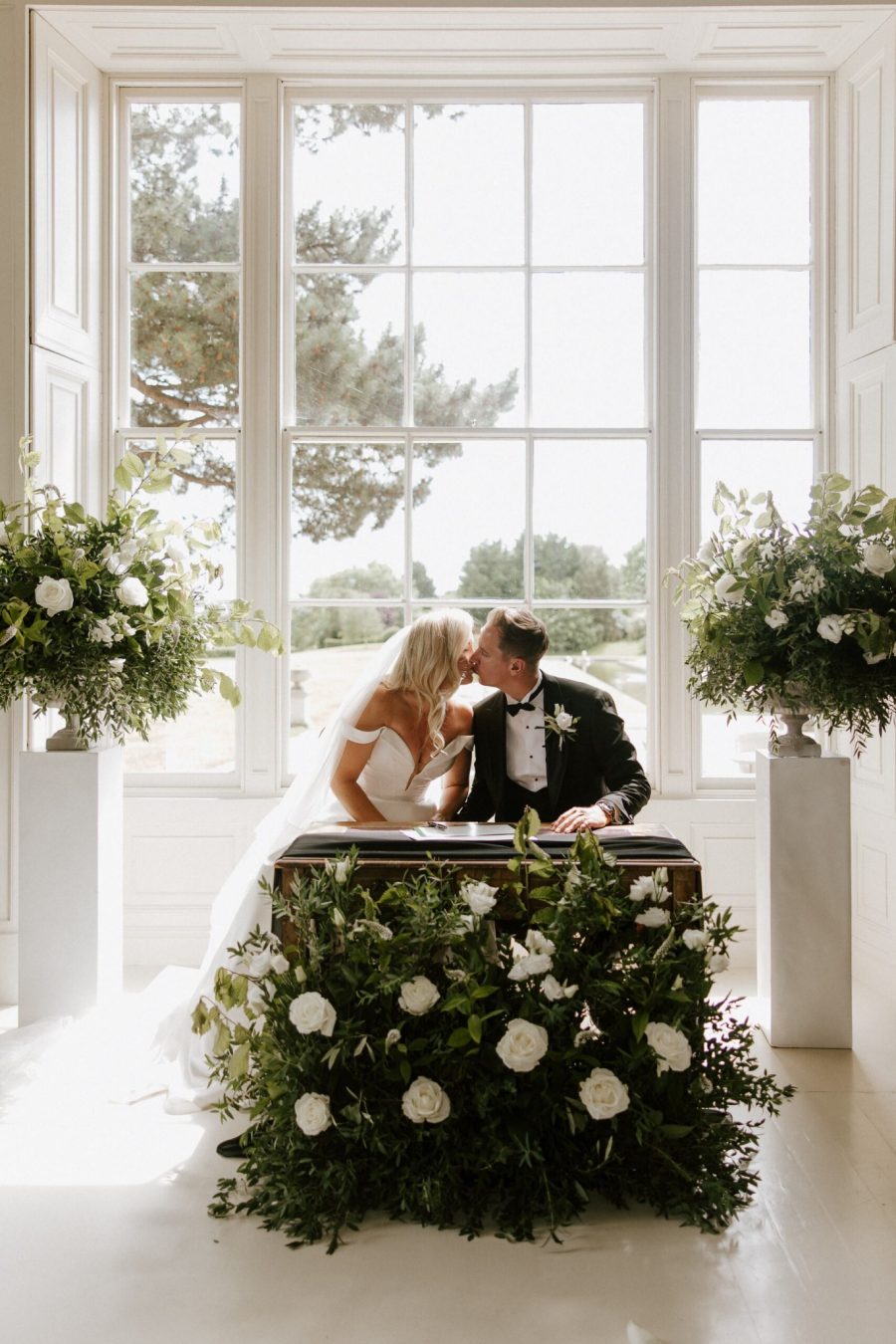 Wedding photograph for Michelle & Adam
