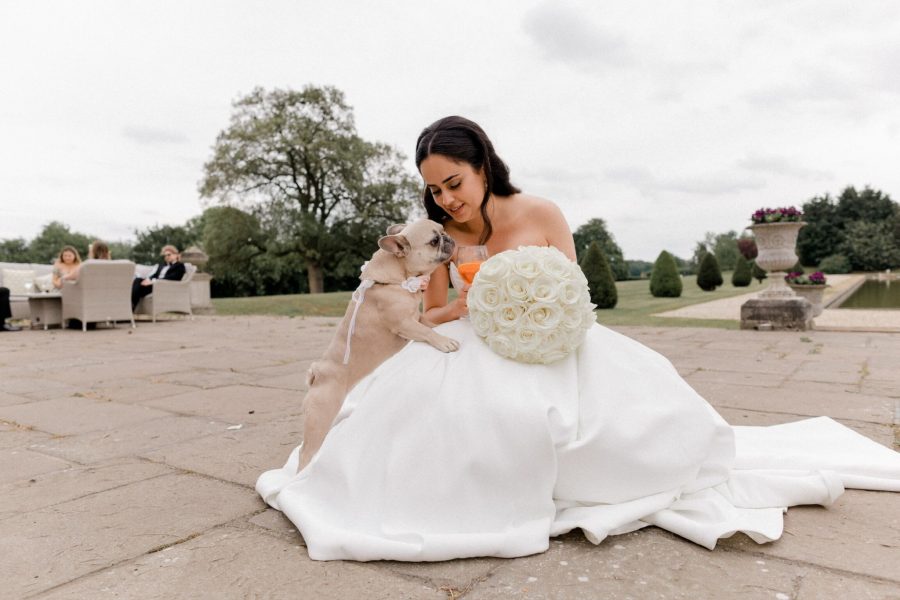 Wedding photograph for Uma & James