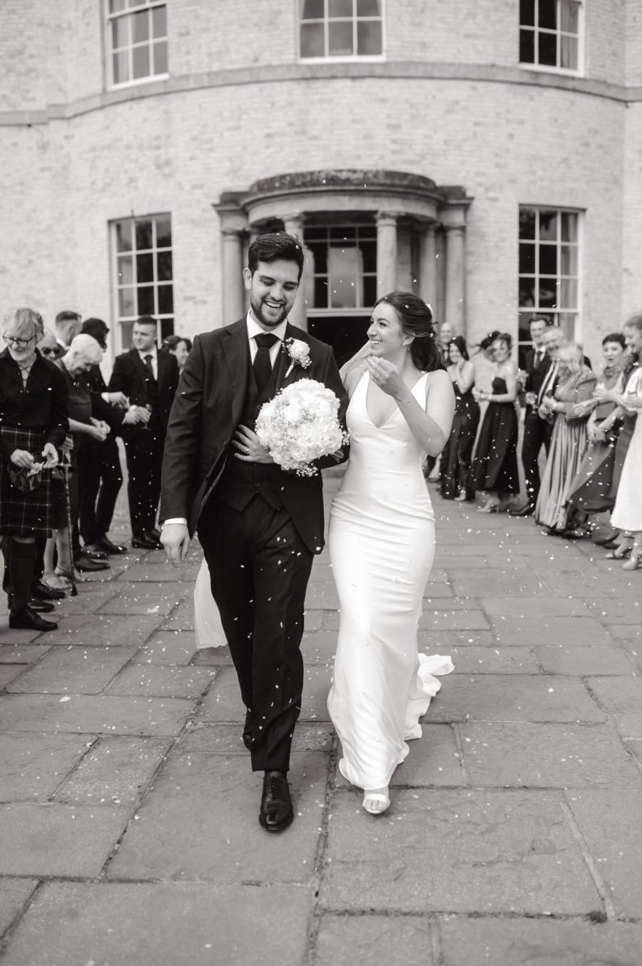 Wedding photograph for Kate & Tom