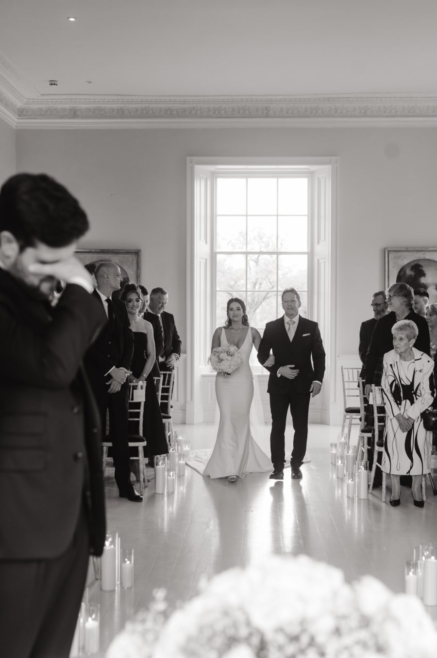 Wedding photograph for Kate & Tom