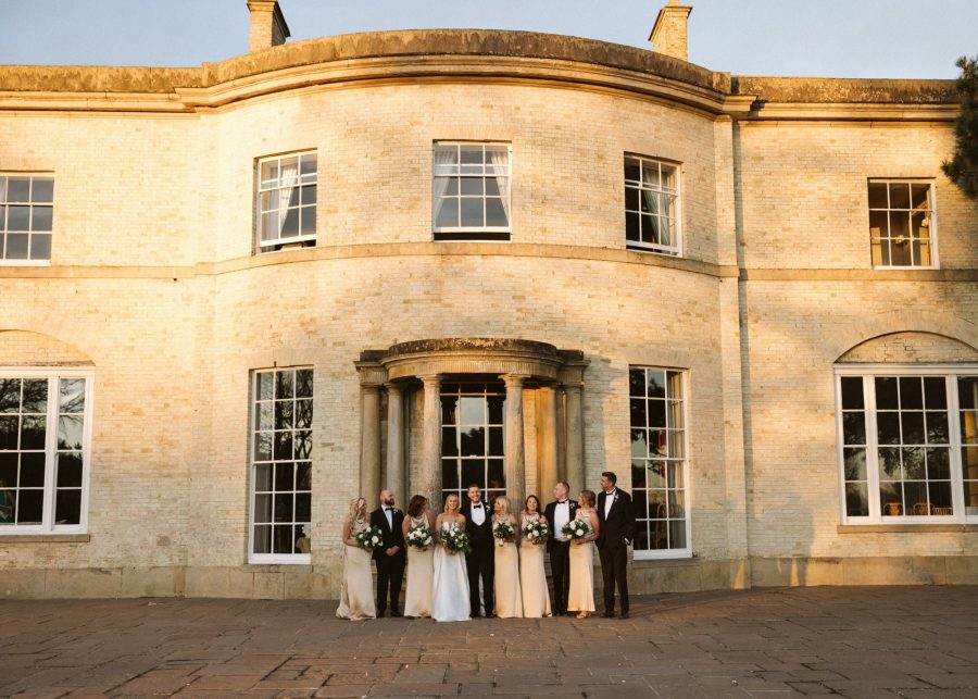 Wedding photograph for Becky & Mark