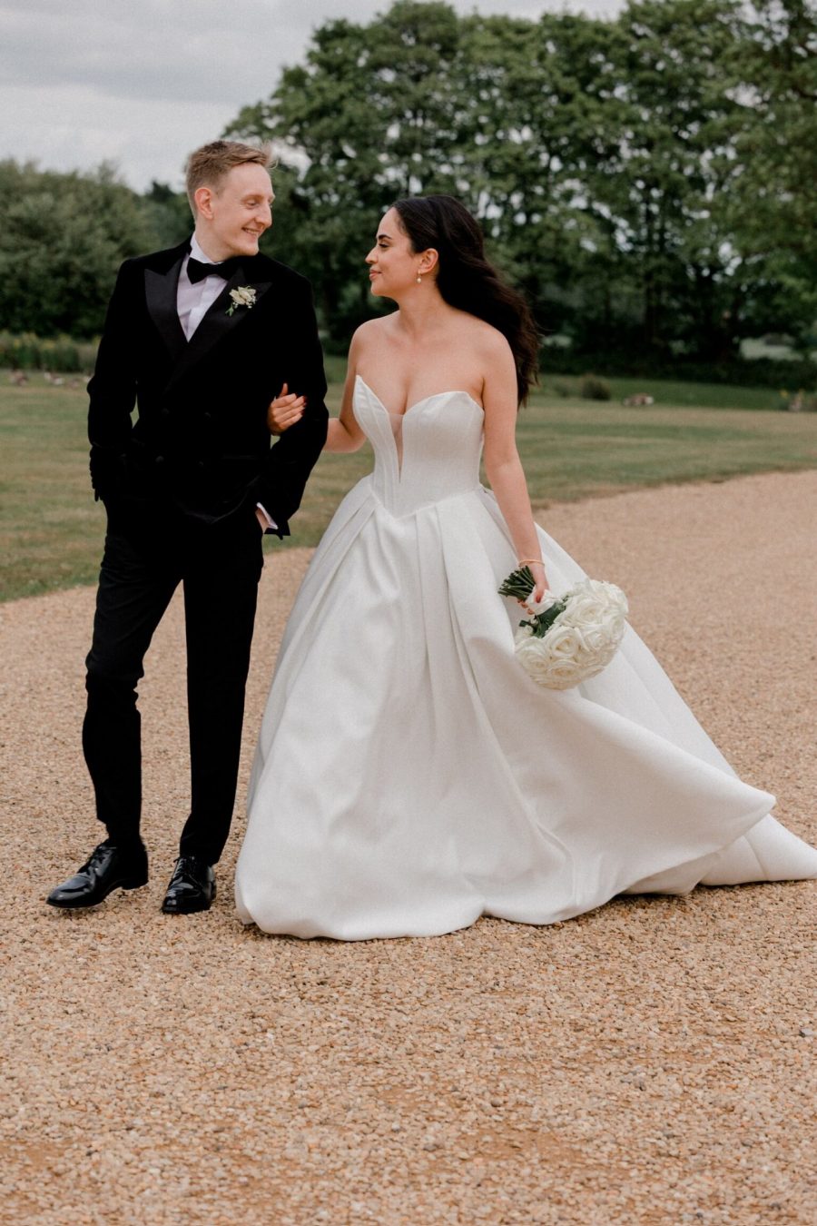Wedding photograph for Uma & James