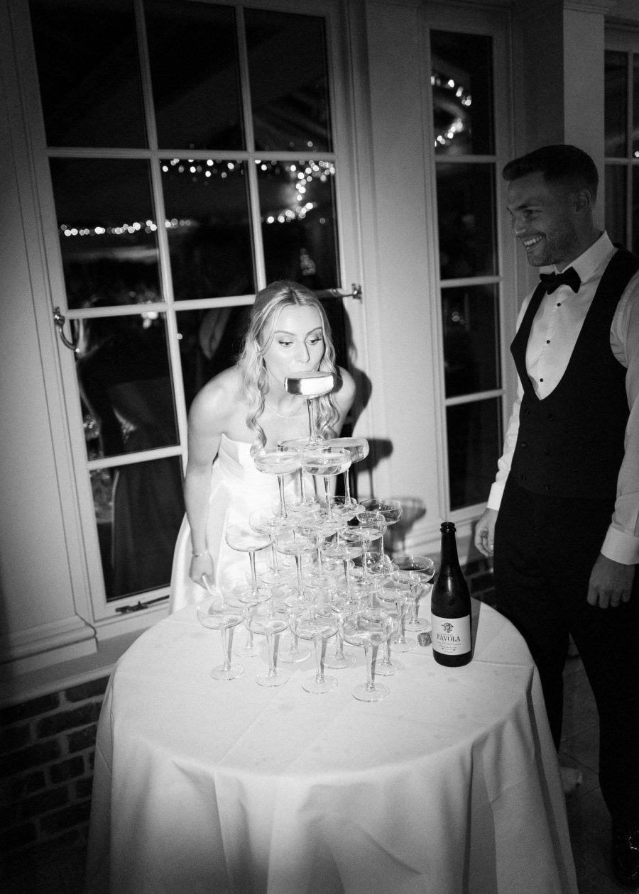 Wedding photograph for Becky & Mark
