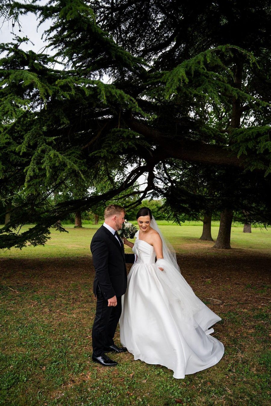 Wedding photograph for Edwina & Matt