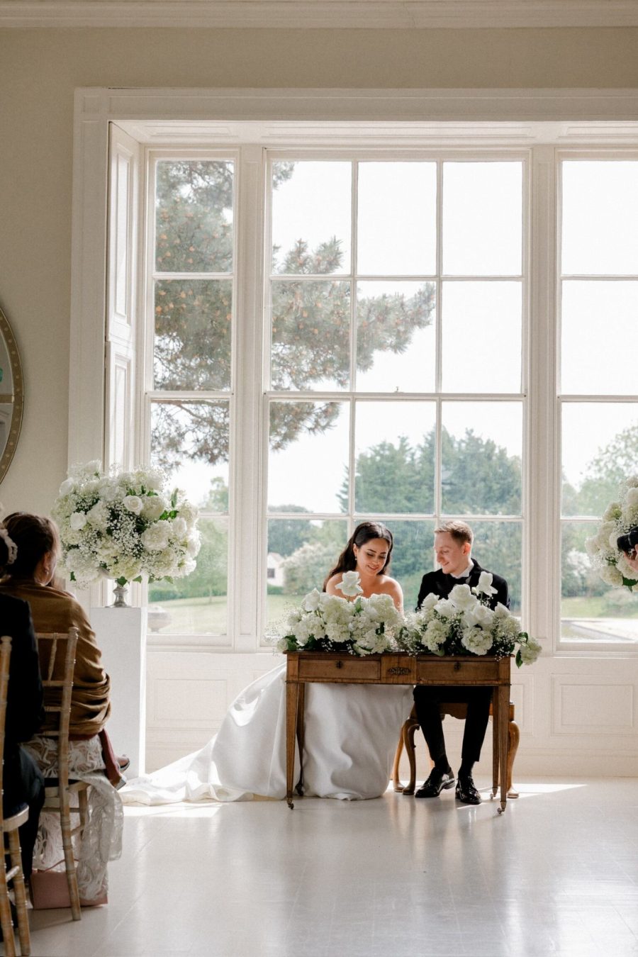 Wedding photograph for Uma & James