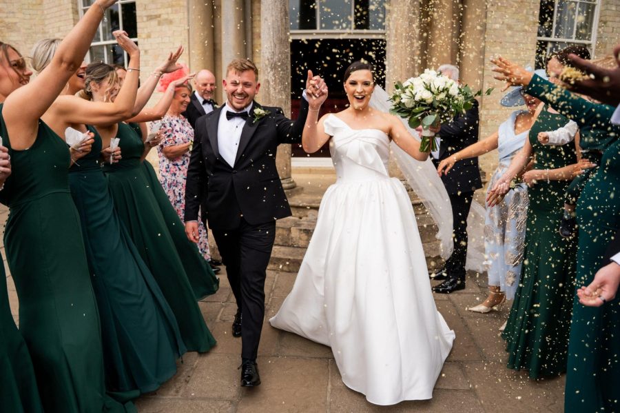 Wedding photograph for Edwina & Matt