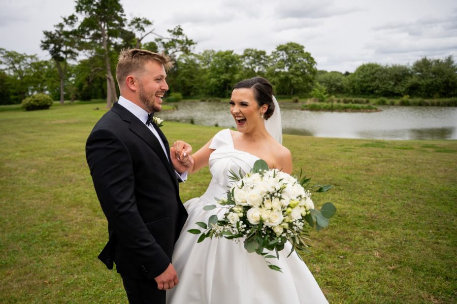 Wedding photograph for Edwina & Matt